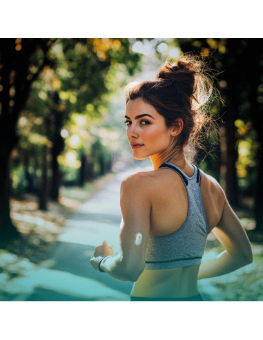 System Sibionics GS1 sensor z aplikatorem do ciągłego monitorowania glikemii w cukrzycy