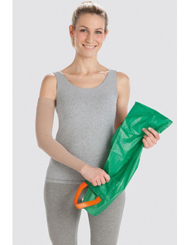 Pomoc typu ślizg do zakładania medycznych rękawów uciskowych Juzo Arion Easy-Slide