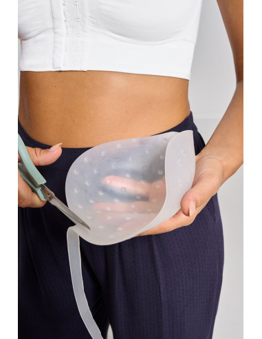 Muszla silikonowa do masażu piersi dla Amazonek Amoena Lymph Flow Breast Shell