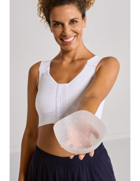 Muszla silikonowa do masażu piersi dla Amazonek Amoena Lymph Flow Breast Shell