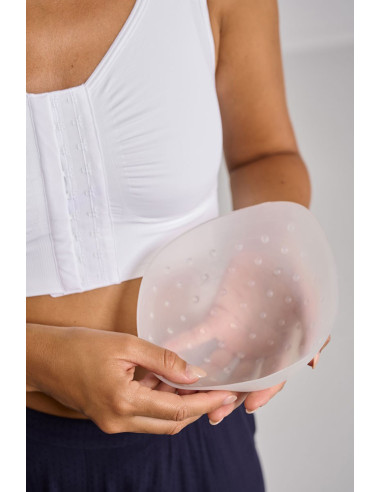 Muszla silikonowa do masażu piersi dla Amazonek Amoena Lymph Flow Breast Shell