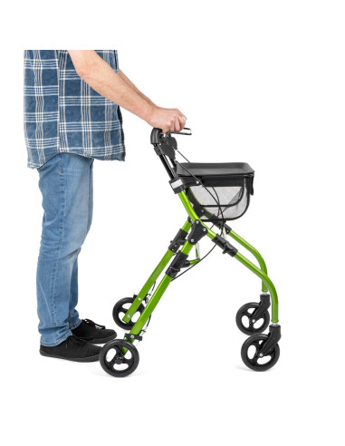 Podpórka czterokołowa aluminiowa składana do użytku wewnątrz pomieszczeń Timago PEDRO