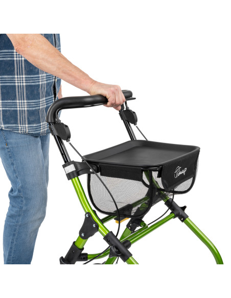 Podpórka czterokołowa aluminiowa składana do użytku wewnątrz pomieszczeń Timago PEDRO