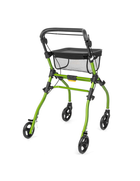 Podpórka czterokołowa aluminiowa składana do użytku wewnątrz pomieszczeń Timago PEDRO