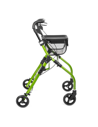 Podpórka czterokołowa aluminiowa składana do użytku wewnątrz pomieszczeń Timago PEDRO