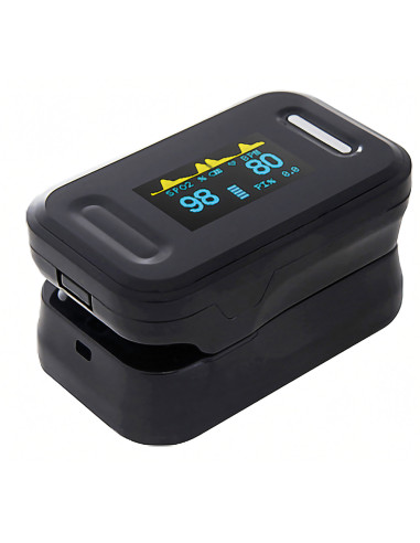 Pulsoksymetr napalcowy Oled do pomiaru saturacji oraz tętna YK-81C