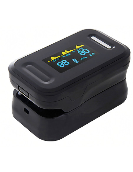 Pulsoksymetr napalcowy Oled do pomiaru saturacji oraz tętna YK-81C Pulsoksymetr napalcowy Oled do pomiaru saturacji oraz tętna YK-81C