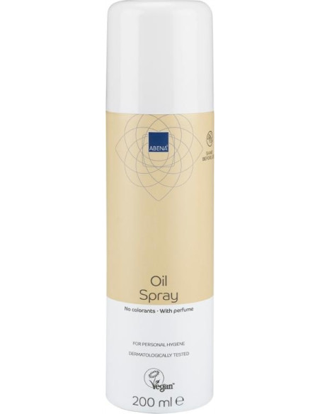 Oliwka w spray'u do pielęgnacji skóry, zabezpieczająca przed ryzykiem odleżyn Abena 200ml Oliwka w spray'u do pielęgnacji skóry, zabezpieczająca przed ryzykiem odleżyn Abena 200ml