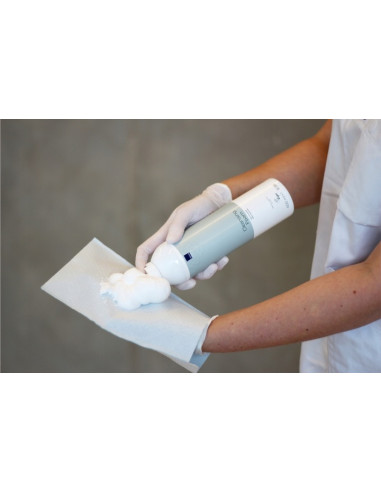 Pianka myjąca do oczyszczania i pielęgnacji skóry bez użycia wody Abena 400ml