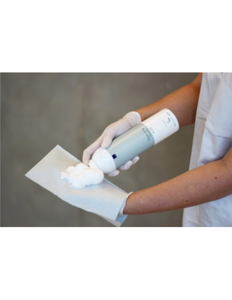 Pianka myjąca do oczyszczania i pielęgnacji skóry bez użycia wody Abena 400ml