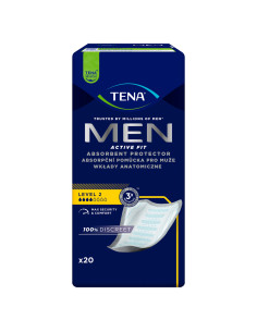 Tena Men Active Fit Level 2 wkładki chłonne urologiczne dla mężczyzn 20 sztuk
