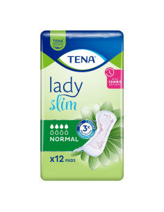 Tena Lady Slim Normal urologiczne wkładki anatomiczne dla kobiet na nietrzymanie moczu 12 sztuk