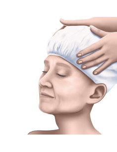 Czepek do mycia włosów bez użycia wody Tena Skin Care Shampoo Cap 1 sztuka 2