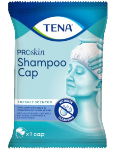 Czepek do mycia włosów bez użycia wody Tena Skin Care Shampoo Cap 1 sztuka