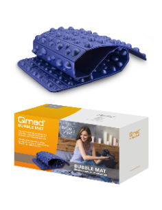 MATA MASUJĄCA sensoryczna do masażu stóp BUBBLE MAT Qmed 120x31,5x1,8cm
