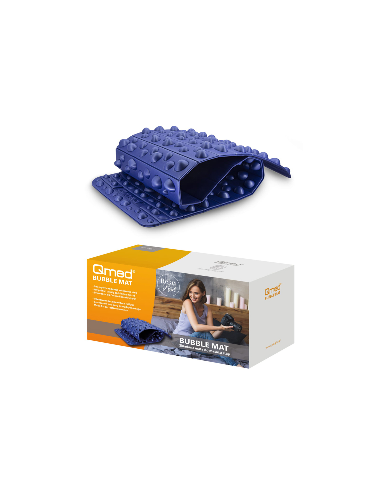 Mata masująca sensoryczna do masażu stóp i ćwiczeń Qmed Bubble Mat 120x31,5x1,8cm