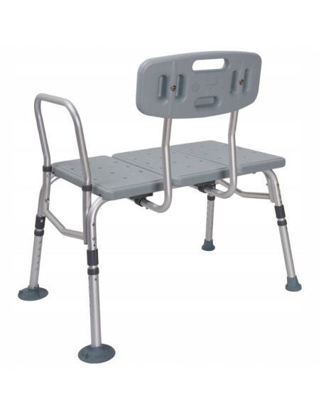 Ławka do wanny, krzesło nawannowe regulowane z oparciem Timago Bathtim