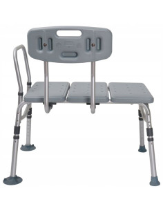 ŁAWKA DO WANNY krzesło nawannowe regulowane Z OPARCIEM Timago BATHTIM 2