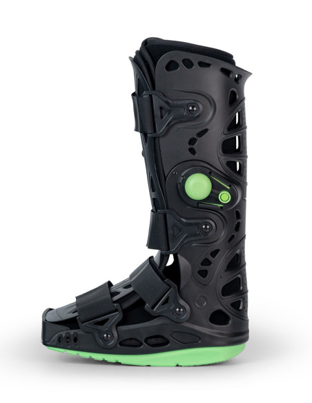 Orteza stopowo-goleniowa dwukomorowa długa na staw skokowy, but ortopedyczny zamiast gipsu Reha Fund O-1184