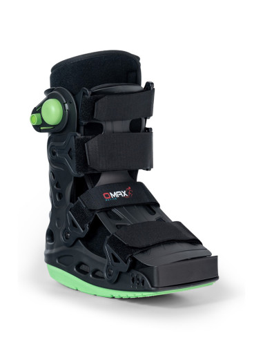 Orteza stopowo-goleniowa dwukomorowa krótka na staw skokowy, but ortopedyczny zamiast gipsu Reha Fund O-1185