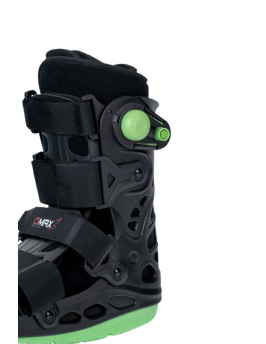 Orteza stopowo-goleniowa dwukomorowa krótka na staw skokowy, but ortopedyczny zamiast gipsu Reha Fund O-1185