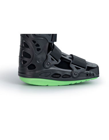 Orteza stopowo-goleniowa dwukomorowa krótka na staw skokowy, but ortopedyczny zamiast gipsu Reha Fund O-1185