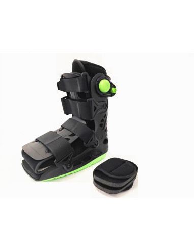 Orteza stopowo-goleniowa dwukomorowa krótka na staw skokowy, but ortopedyczny zamiast gipsu Reha Fund O-1185