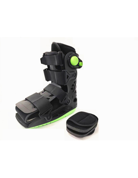 Orteza stopowo-goleniowa dwukomorowa krótka na staw skokowy, but ortopedyczny zamiast gipsu Reha Fund O-1185