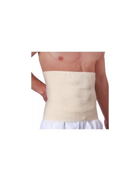 Pas brzuszny wełniany rozgrzewający na kręgosłup elastyczny wciągany