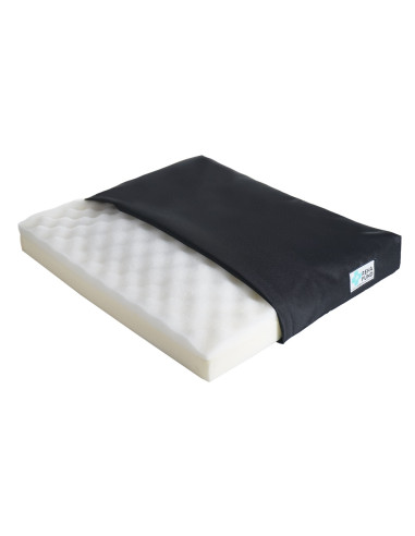 Poduszka przeciwodleżynowa do siedzenia z wkładem żelowym na fotel, do wózka Reha Fund Super Komfort 44x42x7cm