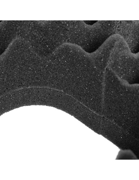 Piankowa poduszka przeciwodleżynowa typu jeżyk do siedzenia w pokrowcu nieprzemakalnym Reha Fund Komfort 40,5x44x8 cm