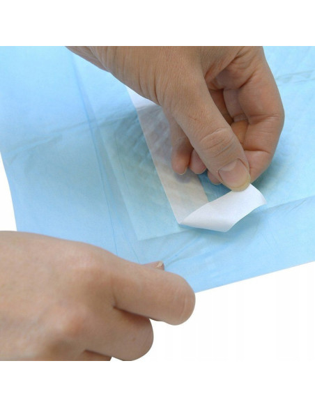 Podkłady chłonne jednorazowe z taśmą samoprzylepną 75x90cm Abena Abri-Soft 30 sztuk