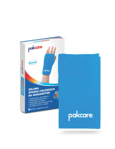 Żelowa opaska na nadgarstek - kompres żelowy chłodzący i rozgrzewający na dłoń i rękę