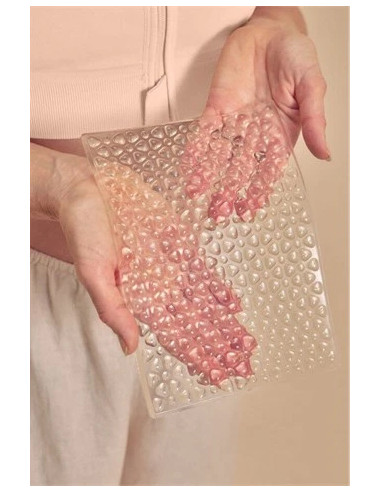 Duża wkładka silikonowa Lymph Flow Pressure Pad Large na obrzęki dla Amazonek