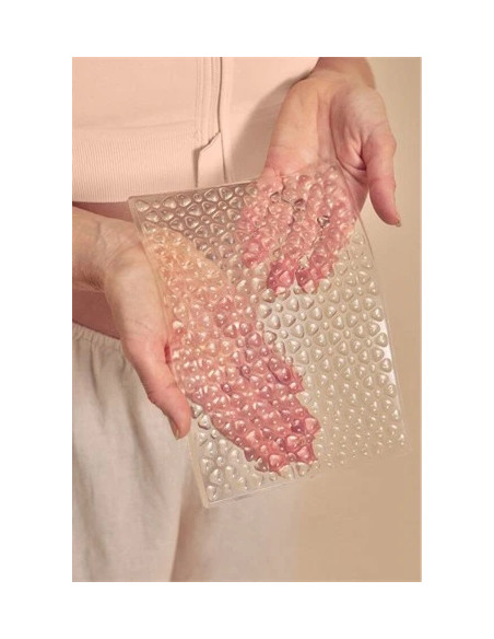 Duża wkładka silikonowa Lymph Flow Pressure Pad Large na obrzęki dla Amazonek