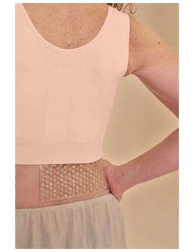 Duża wkładka silikonowa Lymph Flow Pressure Pad Large na obrzęki dla Amazonek