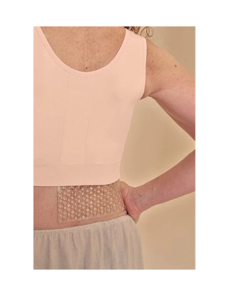 Duża wkładka silikonowa Lymph Flow Pressure Pad Large na obrzęki dla Amazonek