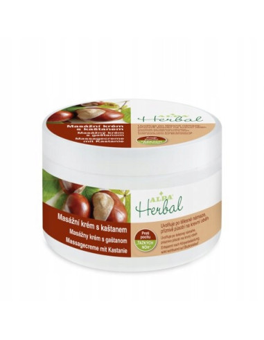 Krem Alpa Kasztan na żylaki oraz bóle mięśni i stawów z kasztanowcem 250ml