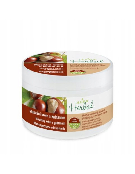 Krem Alpa Kasztan na żylaki oraz bóle mięśni i stawów z kasztanowcem 250ml