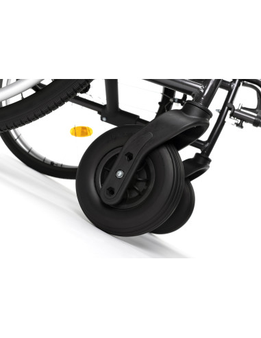Wózek inwalidzki ze stopów lekkich - aluminiowy Vermeiren D200 Split 48cm