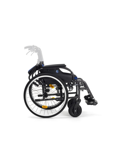 Wózek inwalidzki ze stopów lekkich - aluminiowy Vermeiren D200 Split 48cm