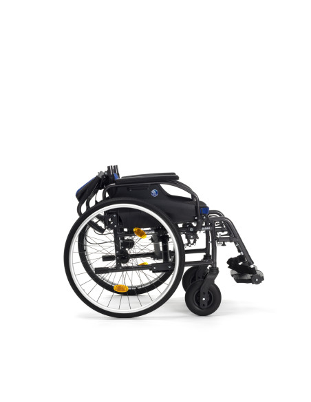 Wózek inwalidzki ze stopów lekkich - aluminiowy Vermeiren D200 Split 48cm