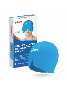 CZEPEK ŻELOWY PEŁNY PAKCARE terapia zimnem-ciepłem NA GŁOWĘ kompres żelowy