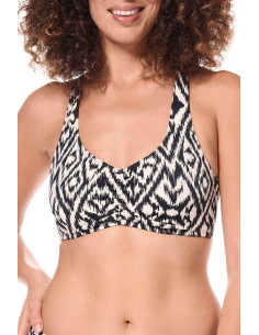 TOP BIKINI Salta SBP DLA AMAZONEK biustonosz z ochroną UV Amoena 38B 2