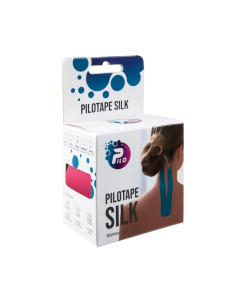 Medyczna taśma do kinesiology tapingu PILOTAPE SILK 5cmx5m różowa 2