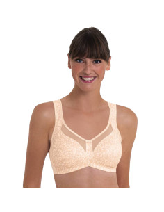 Biustonosz pooperacyjny bez fiszbin dla Amazonek do protezy piersi Anita ClaraArt 4773X 107 smart rose