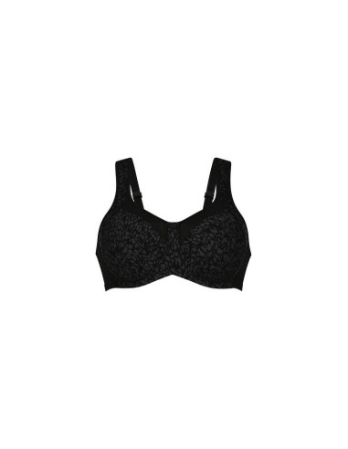 Biustonosz pooperacyjny bez fiszbin dla Amazonek do protezy piersi Anita ClaraArt 4773X 001 black