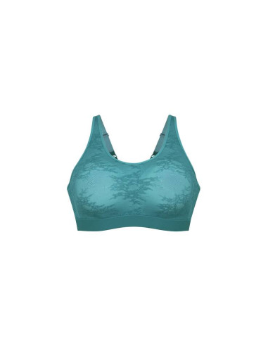 Biustonosz bez fiszbin, top z usztywnioną miseczką do protezy piersi dla Amazonek Anita Essential Lace 4700X 189 light smaragd