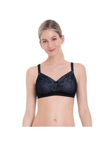 Biustonosz pooperacyjny bez fiszbin do protezy piersi dla Amazonek Anita Rosemary 4785X 001 black
