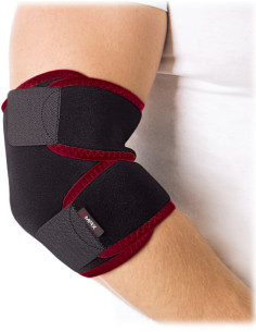 Stabilizator stawu łokciowego typu opaska na rzepy uniwersalna na łokieć O-1601